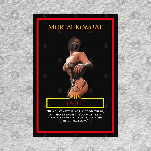 Mortal Kombat - MK Fighters - Jade - Poster - Sticker and More - 1806209 by Semenov